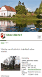 Mobile Screenshot of klenec.cz